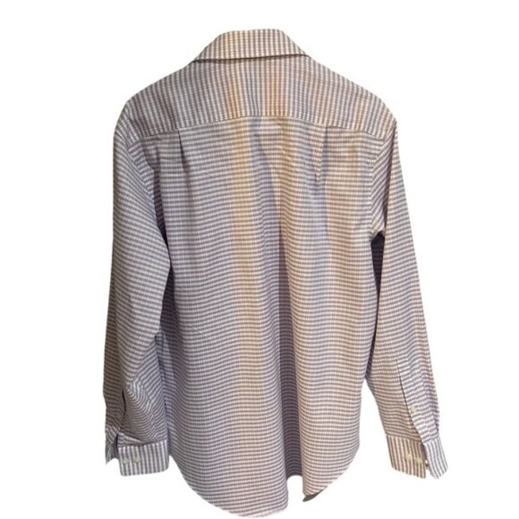 Calvin Klein Men 16 32/33  Purple Non Iron Slim Fit Long Sleeve Dress Shirt - Picture 2 of 9